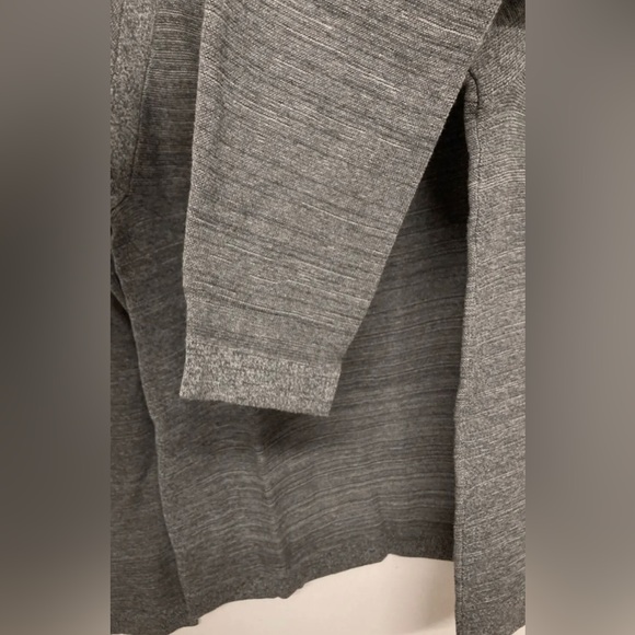 Flag & Anthem Mens 1/4 Zip Sweater Pullover Medium Grey Mid-Weight Long Sleeve - Picture 6 of 9